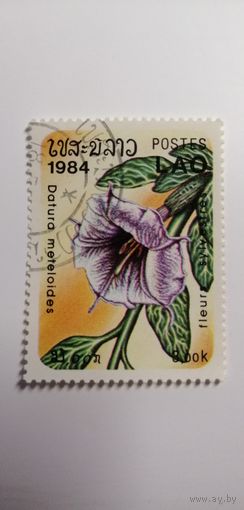 Лаос 1984. Цветы
