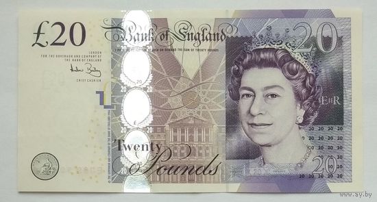 Великобритания 20 фунтов 2006 г.