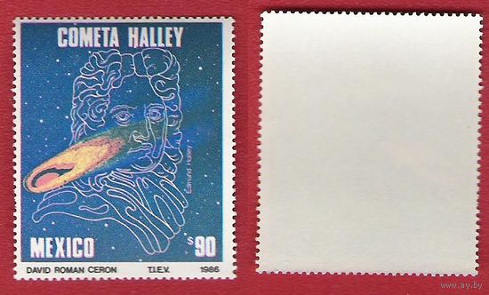 Мексика 1986 Комета Галилея