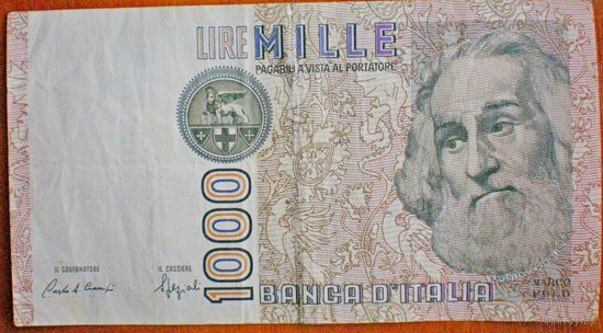 Италия. 1000 лир (образца 1982 года)