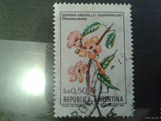 Аргентина 1983 Цветы 0,50