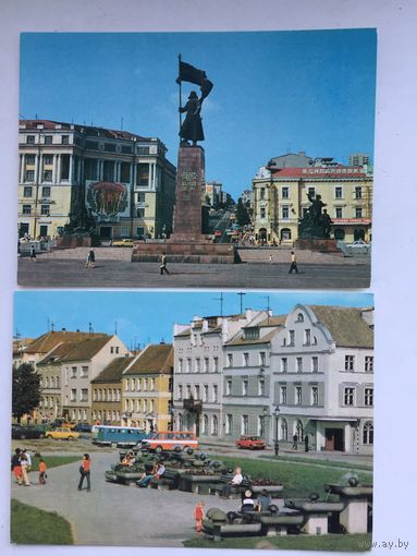 Города СССР:Владивосток(1978) и Клайпеда(1982)