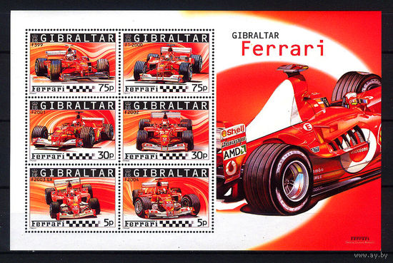 2004 Гибралтар. Формула 1. Феррари