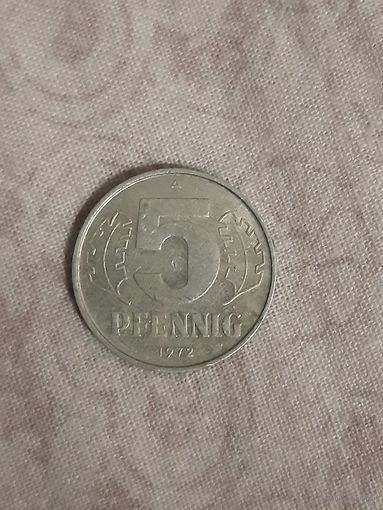 ГДР 5 Pfennig 1972
