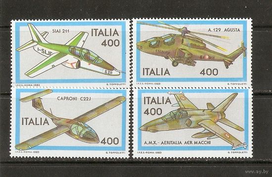 Италия 1983 Авиация