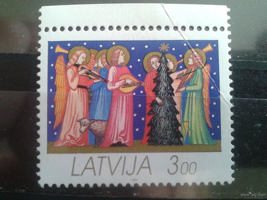 Латвия 1992 Рождество