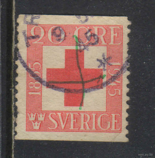 Швеция 1945 80 летие шведского Красного Креста #311А