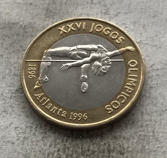 Португалия 200 эскудо 1996 - XXVI летние Олимпийские Игры, Атланта 1996 - состояние!