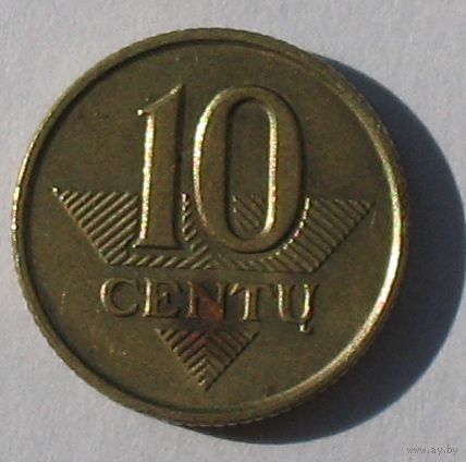 Литва, 10 центов 1997