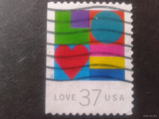 США 2002 поздравительная марка