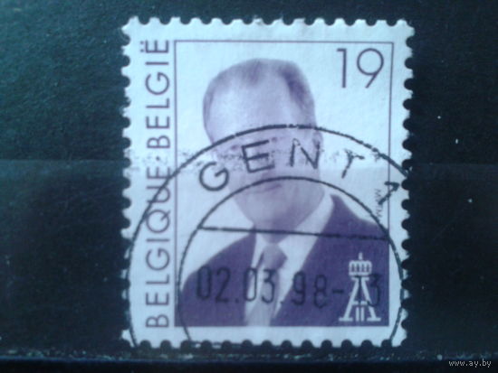 Бельгия 1997 Король Альберт 2  19 франков