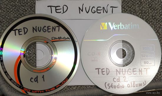 CD MP3 Ted NUGENT - выборочная дискография - 2 CD