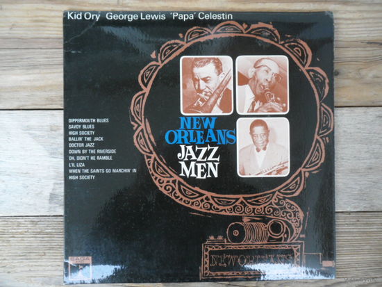 Kid Ory, George Lewis, Oscar 'Papa' Celestin - New Orleans Jazzmen - Saga, England