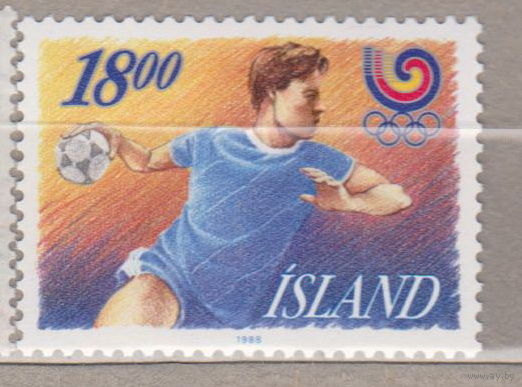 Олимпийские игры - Сеул, Южная Корея Исландия 1988 год лот 16 ПОЛНАЯ СЕРИЯ ЧИСТАЯ