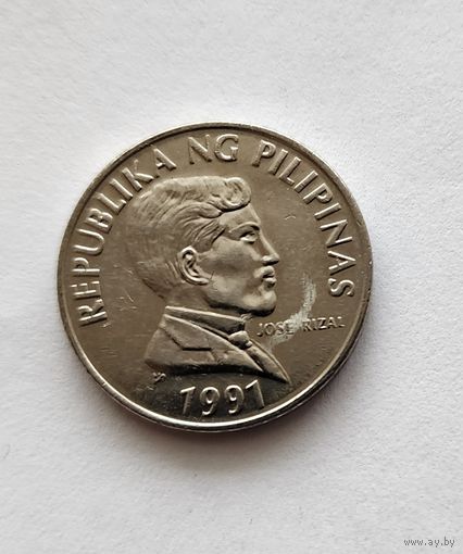 Филиппины 1 писо, 1991