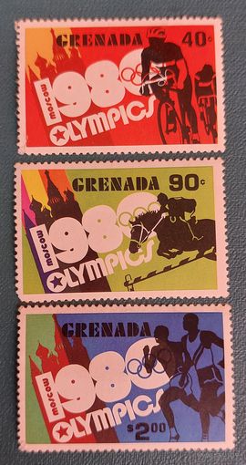 Гренада 1980 Олимпиада в Москве