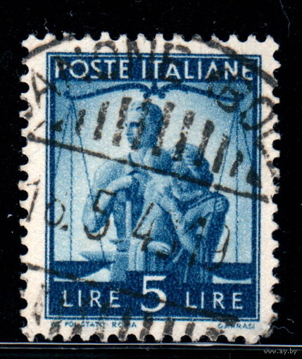 1a: Италия - 1945 - почтовая марка