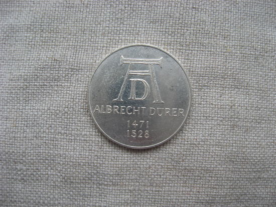 Западная Германия (ФРГ) 5 марок 1971 год 500 лет со дня рождения Альбрехта Дюрера