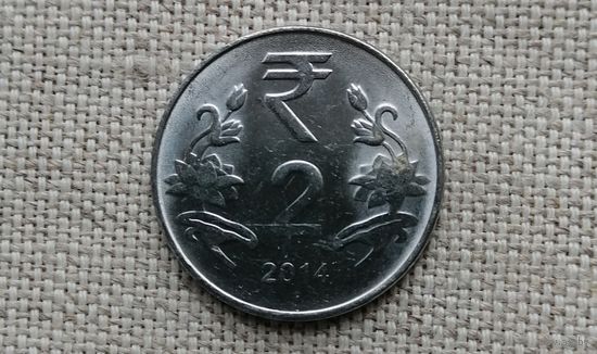 Индия 2 рупии 2014 / Ноида