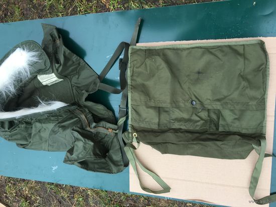 Привезённый  лётчиками ВТА СССР складского  сохрана сумка-чехольчик из снаряжения  американских  пилотов