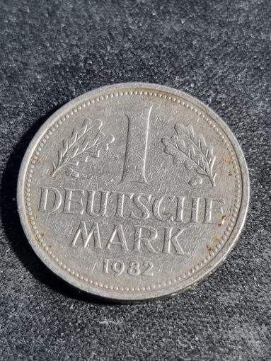 Германия (ФРГ) 1 марка 1982 D