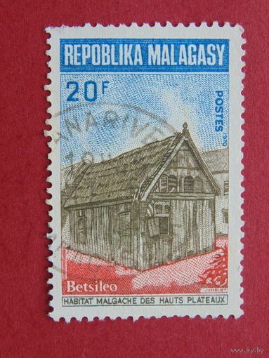 Мадагаскар 1970г. Архитектура.