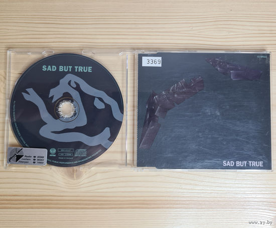Metallica - Sad But True (CD, Netherlands, 1992, лицензия) Limited Edition 3369 Picture CD