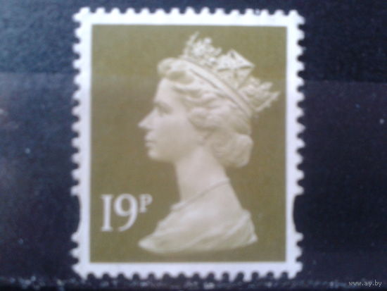 Англия 1993 Королева Елизавета 2* Михель-1,5 евро  19 пенсов