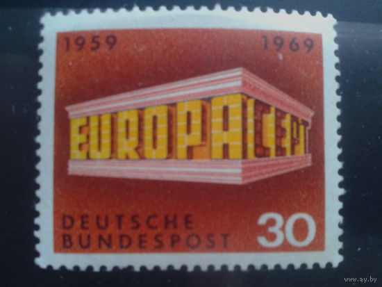 ФРГ 1969 Европа Михель-0,4 евро