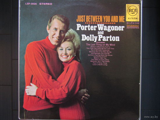 Porter Wagoner & Dolly Parton - Just Between You And Me 68 RCA USA NM/EX