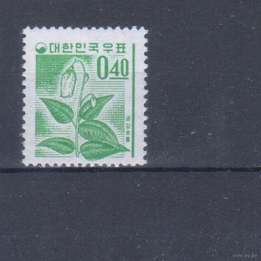 [1744] Корея Южная 1969. Флора.Цветок. MNH