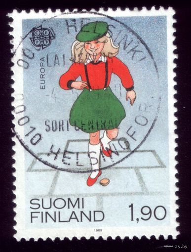 1 марка 1989 год Финляндия 1082